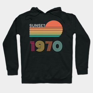 Sunset Retro Vintage 1970 Hoodie